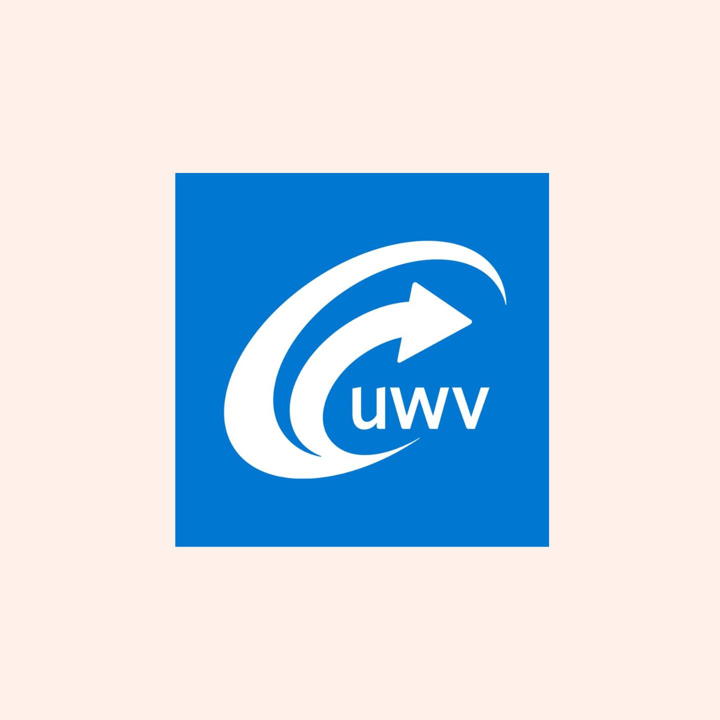 UWV logo AO tegel